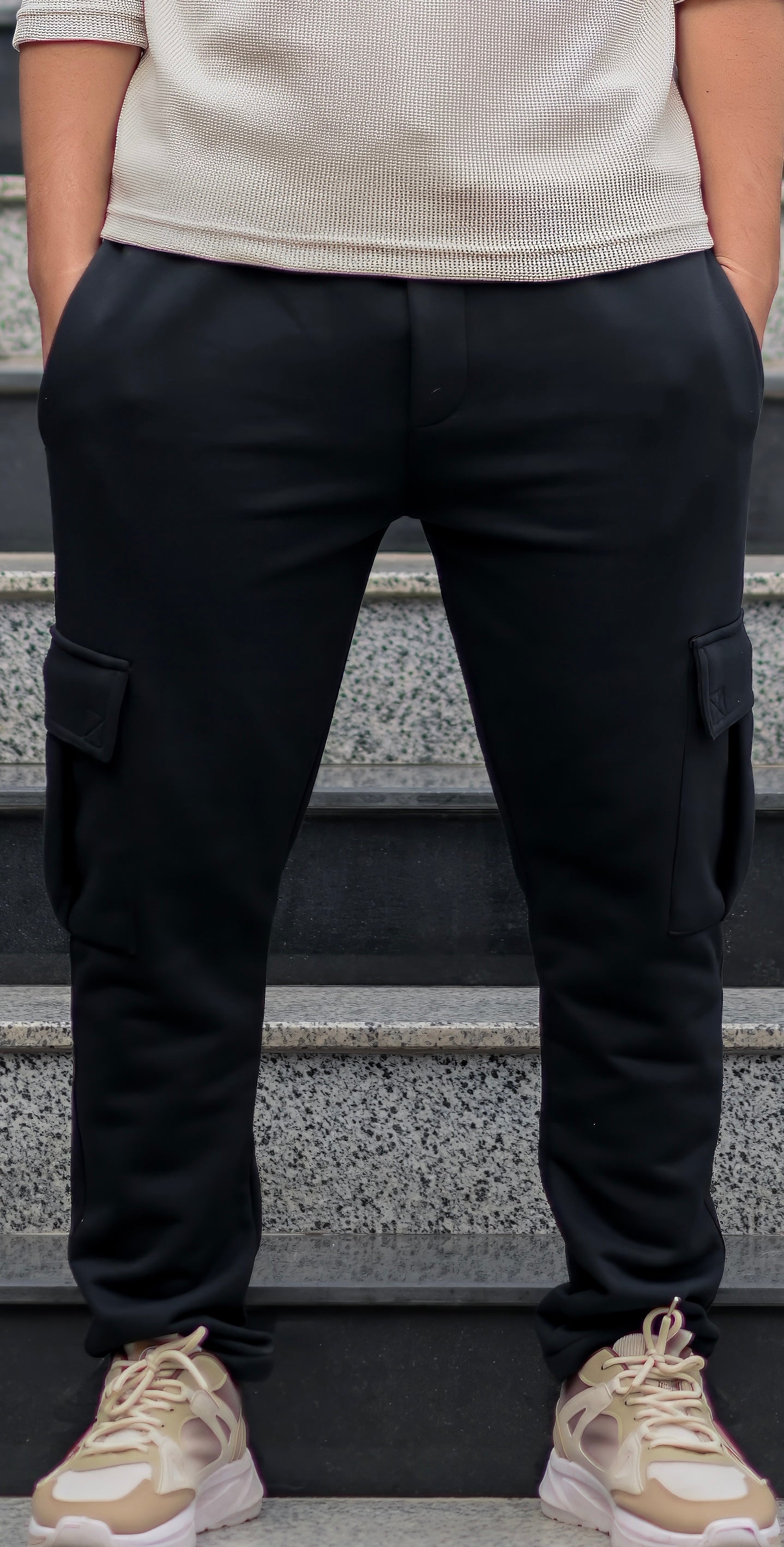 STRAIGHT CARGO TROUSERS